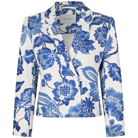 Dea Kudibal DanielaDEA Cropped Blazer, Bloom Midnight